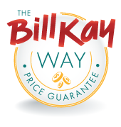 The Bill Kay Way Price Guarantee logo