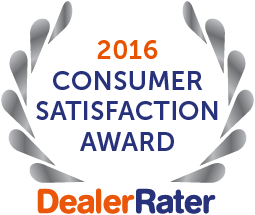 DealerRater - 2016 Consumer Satisfaction Award