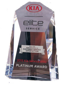 Lawrence Kia Service Award Elite