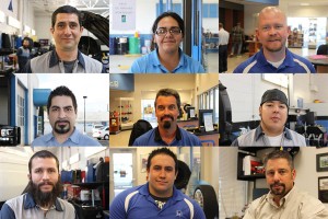 service department team