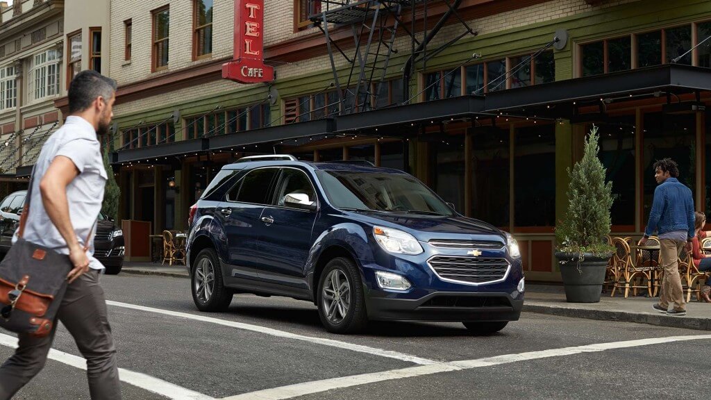2017 Chevrolet Equinox blue exterior