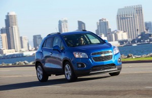 2016 Chevrot Trax in blue